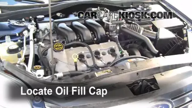 2006 Ford Fusion SE 3.0L V6 Aceite Agregar aceite